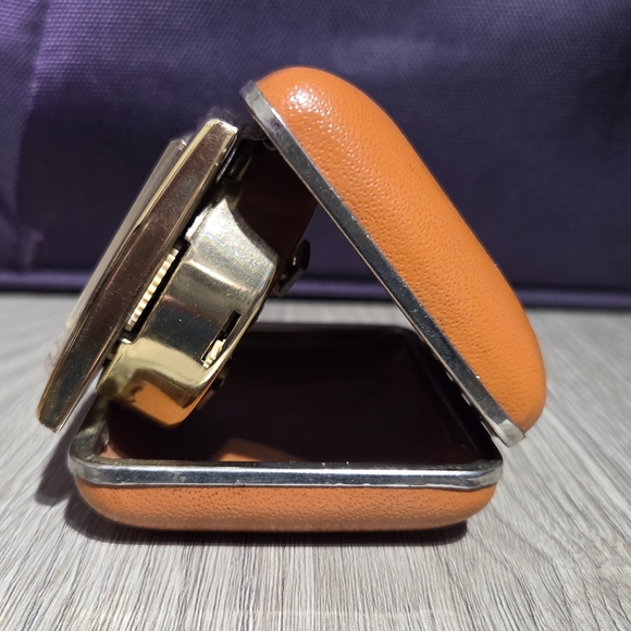 Silver and Gold Alarm Clock by Elgin - Picture 3 of 6